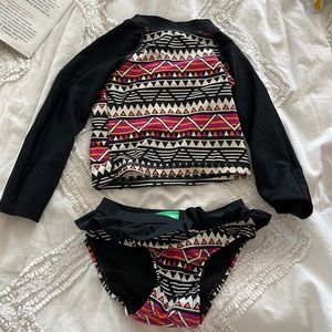2t girls 2 peice swim suit